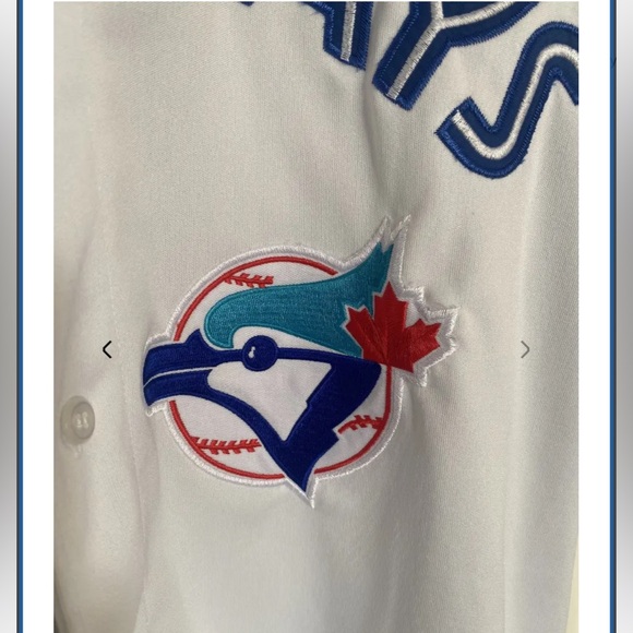 Vintage Embroidered Blue Jays Alomar Home Jersey - Picture 4 of 6